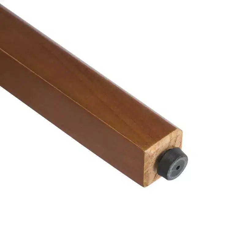 Tabourets de comptoir rembourrés en rotin et en bois d'hévéa