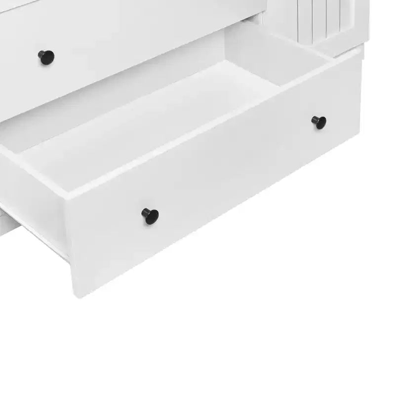 Armoire à 4 portes avec 2 tiroirs