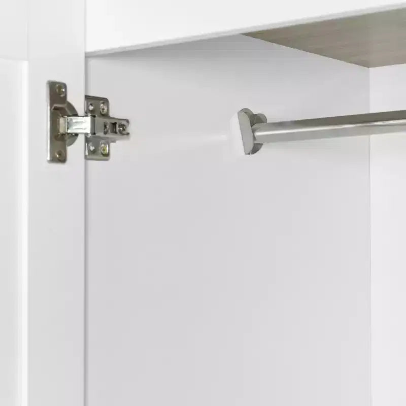 Armoire à 4 portes avec 2 tiroirs