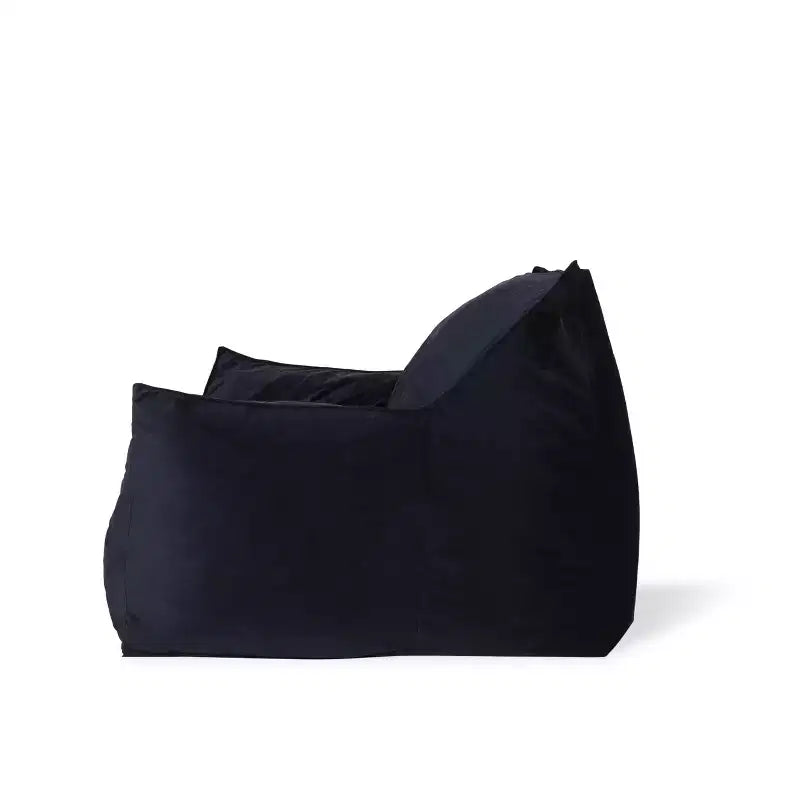Pouf Velours avec Accoudoirs