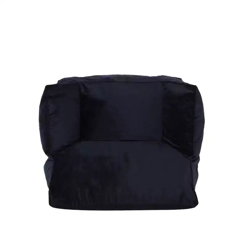 Pouf Velours avec Accoudoirs