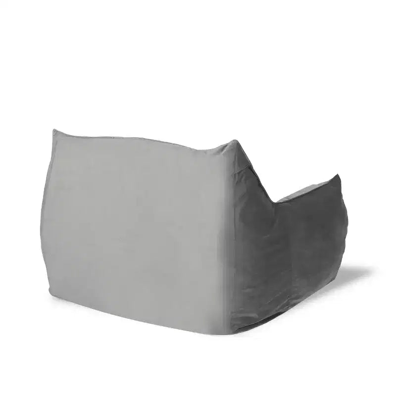 Pouf Velours avec Accoudoirs