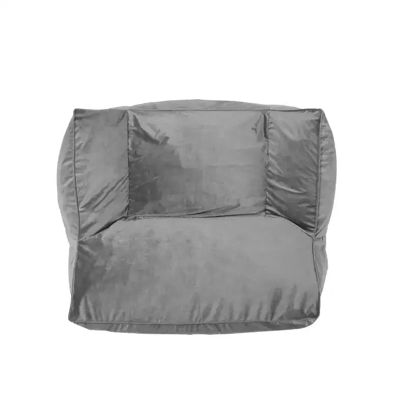 Pouf Velours avec Accoudoirs