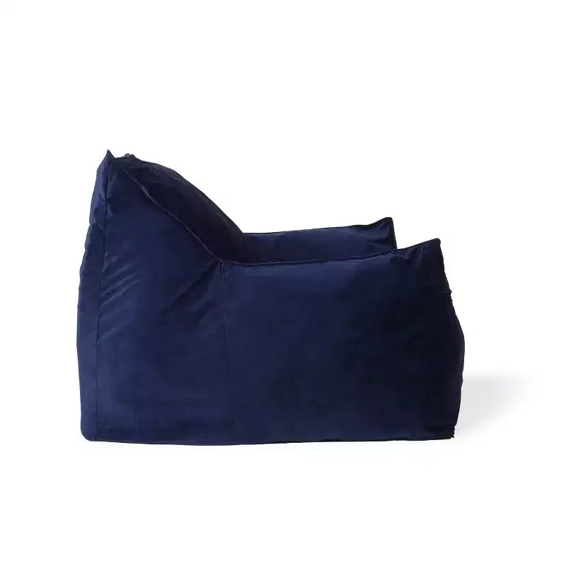 Pouf Velours avec Accoudoirs