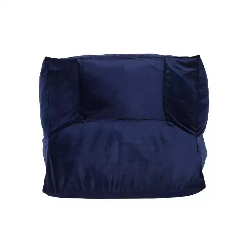 Pouf Velours avec Accoudoirs