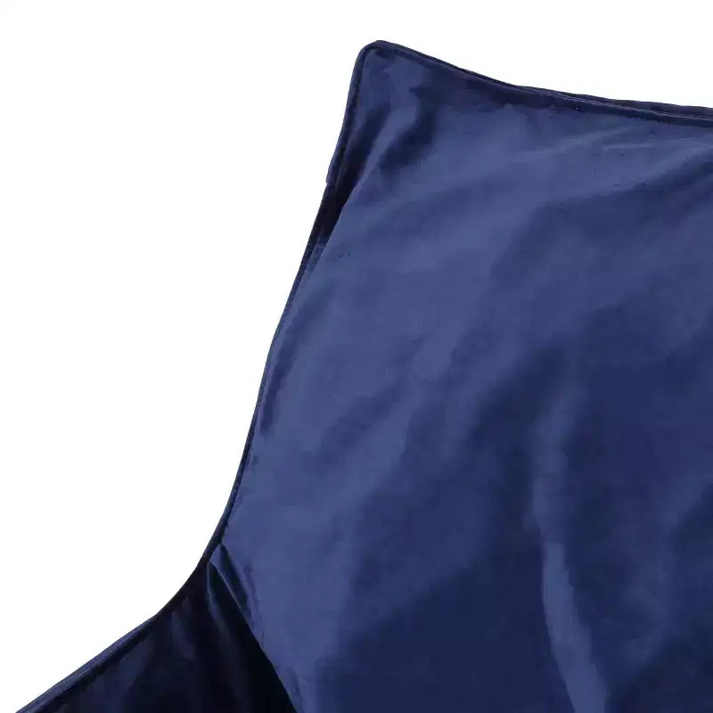 Pouf Velours avec Accoudoirs