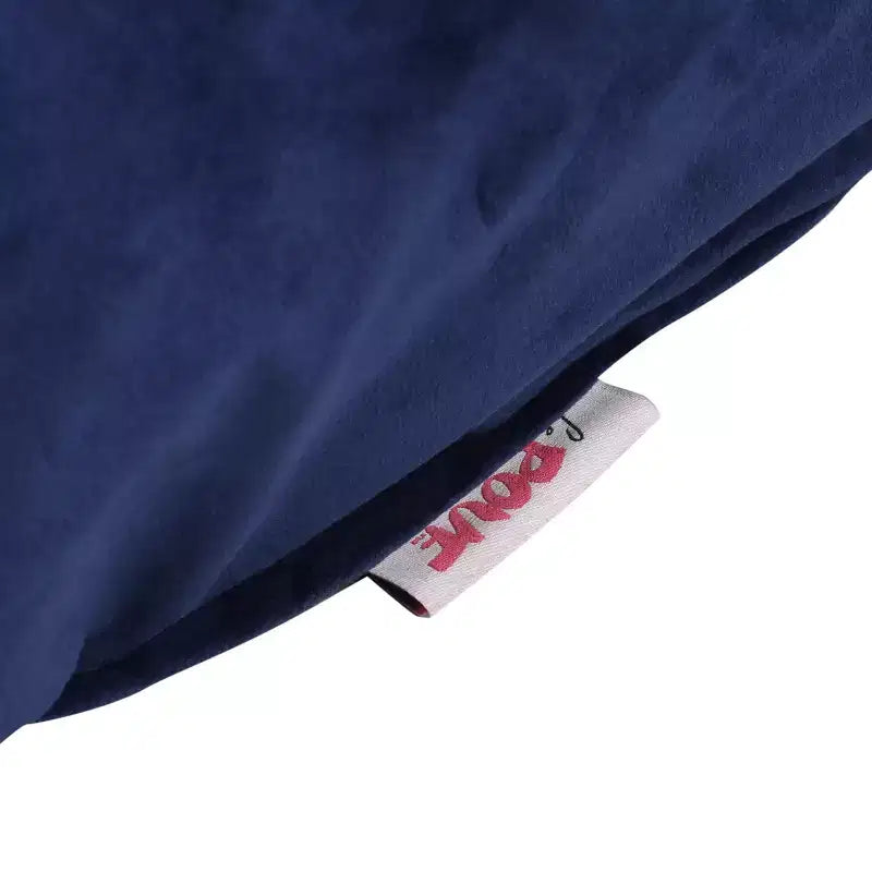 Pouf Velours avec Accoudoirs
