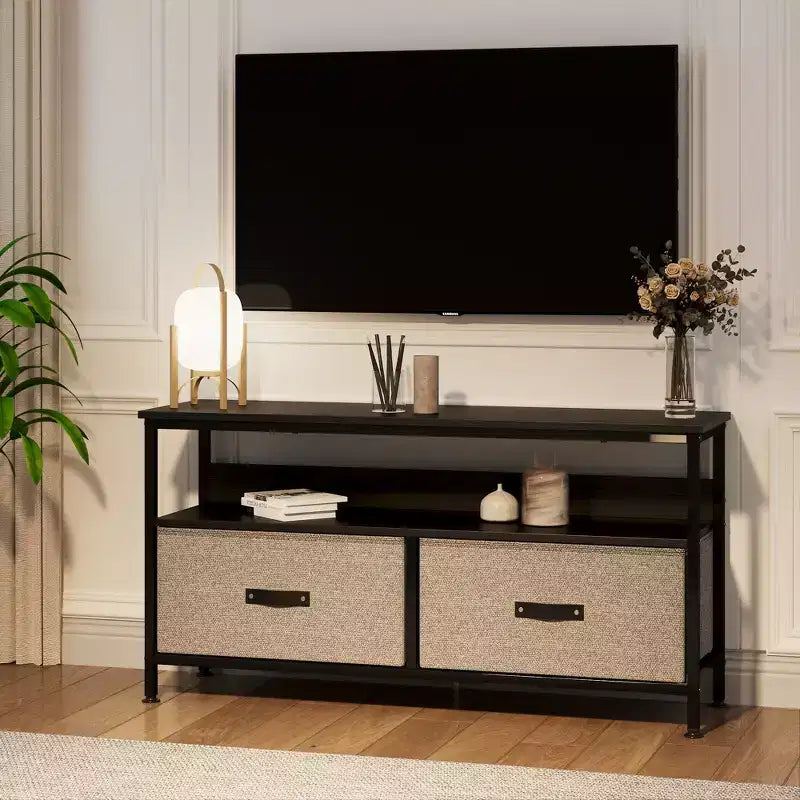 Meuble TV commode avec tiroirs