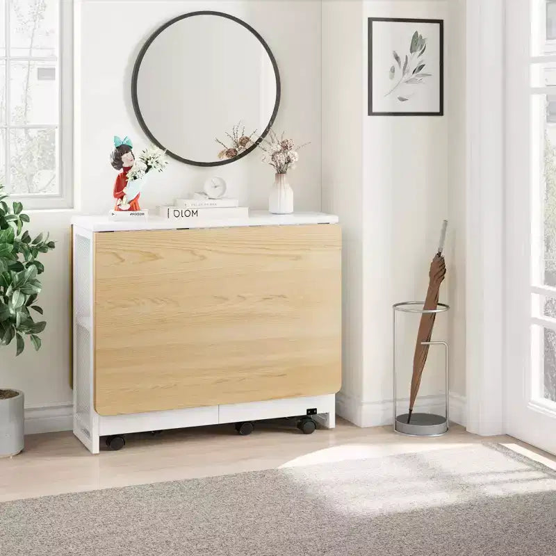 Table à manger Table rabattable Table peu encombrante Bureau extensible Meuble