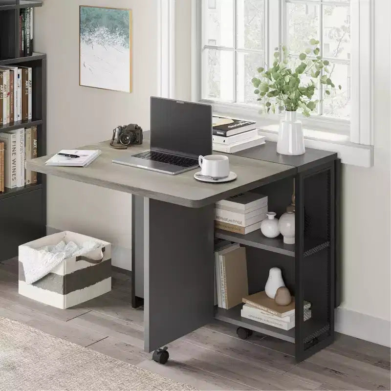 Table à manger Table rabattable Table peu encombrante Bureau extensible Meuble
