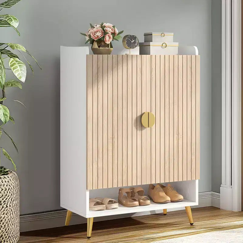 Meuble à chaussures 7 niveaux, Organisateur de rangement de chaussures grande capacité avec étagères réglables