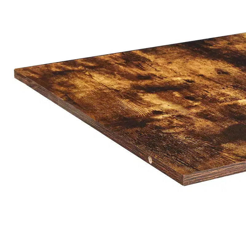 Étagère d'angle à 5 niveaux ondulée, étagère de rangement rustique avec assemblage facile