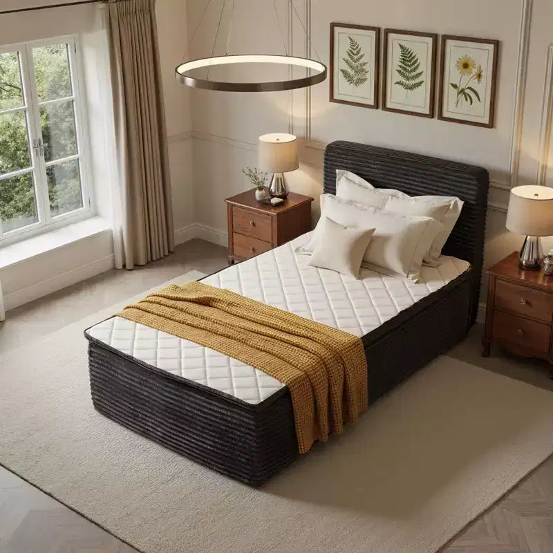 Matelas double en peluche - Aucun assemblage requis