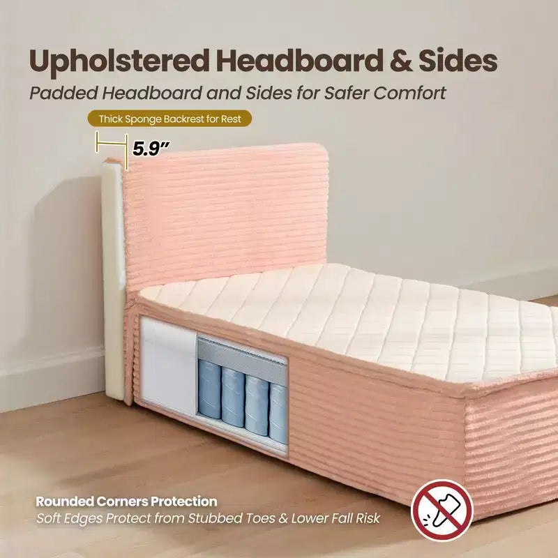 Matelas double en peluche - Aucun assemblage requis