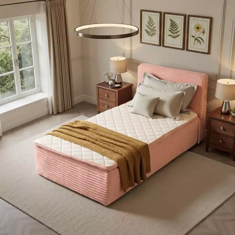 Matelas double en peluche - Aucun assemblage requis
