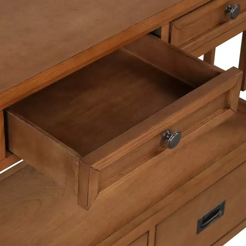 Console en pin style maison de campagne de 36 po