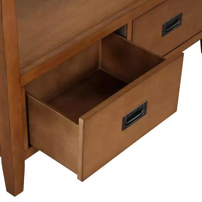 Console en pin style maison de campagne de 36 po